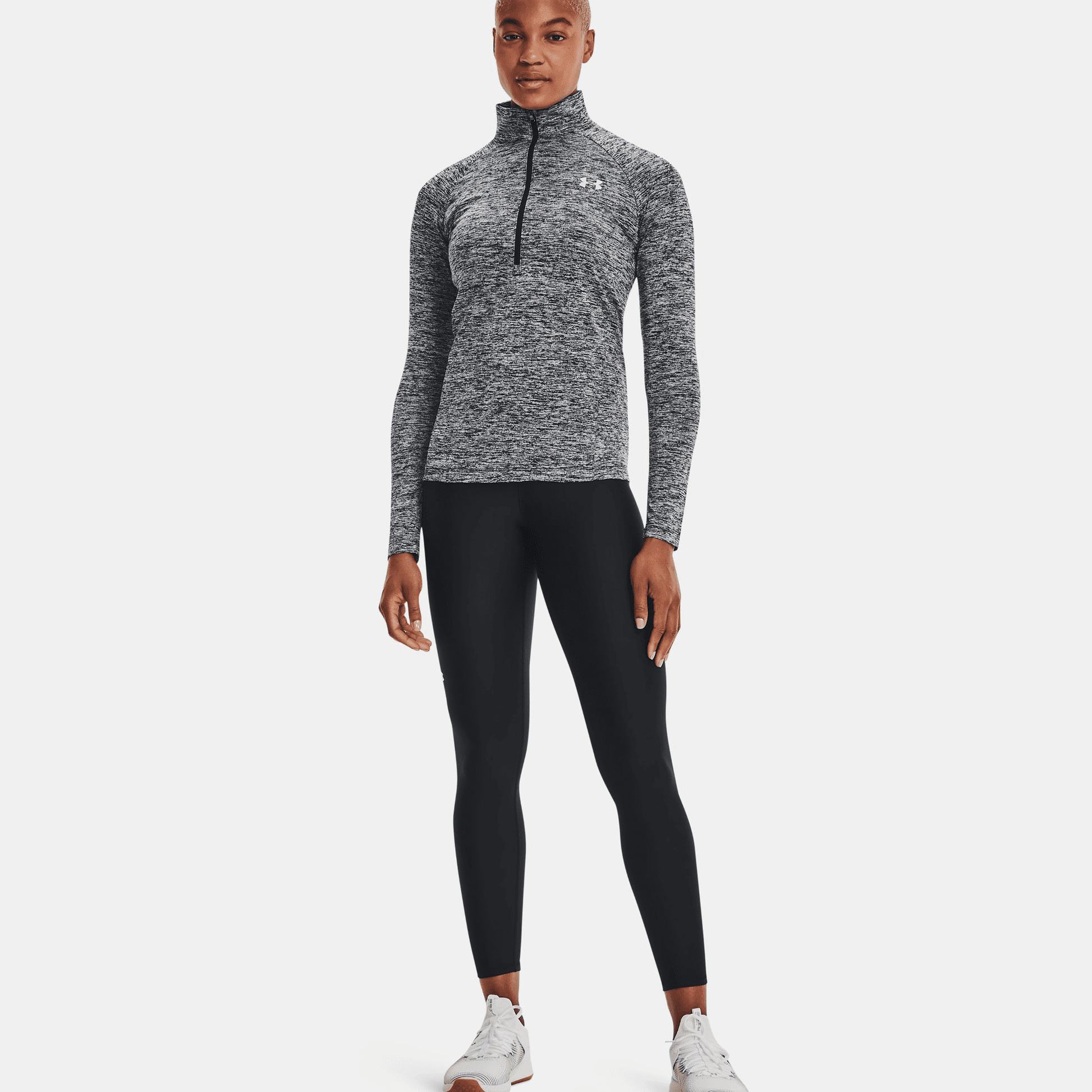 UNDER ARMOUR TECH TWIST 1/2 ZIP LONG SLEEVE TOP LADIES – Poobie