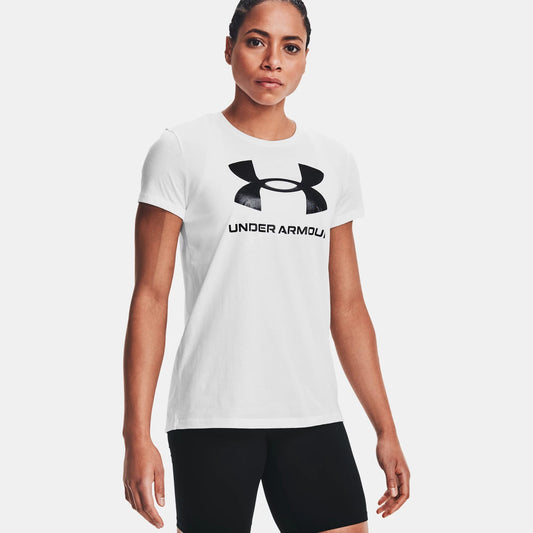 UNDER ARMOUR LIVE SPORTSTYLE SHORT SLEEVE TEE LADIES