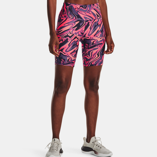 UNDER ARMOUR HEATGEAR AOP BIKE SHORT TIGHT LADIES