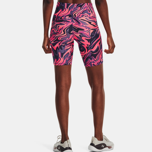 UNDER ARMOUR HEATGEAR AOP BIKE SHORT TIGHT LADIES