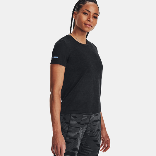 UNDER ARMOUR SEAMLESS STRIDE SHORT SLEEVE TEE LADIES