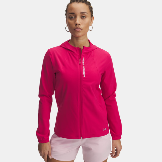 UNDER ARMOUR OUTRUN THE STORM HOODIE JACKET LADIES