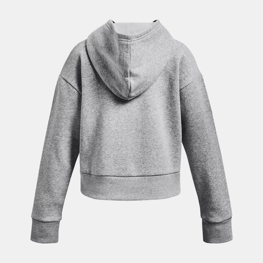 UNDER ARMOUR RIVAL FLEECE HOODIE JACKET JUNIOR