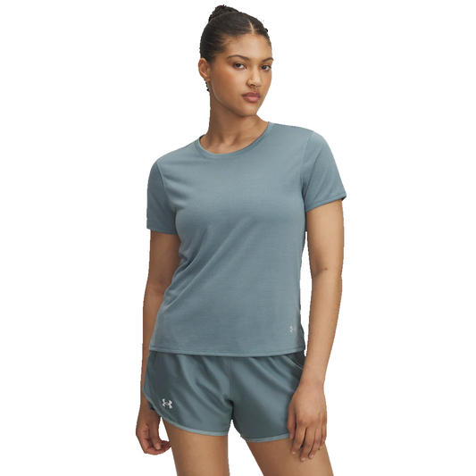 UNDER ARMOUR LAUNCH SHORT SLEEVE TEE LADIES