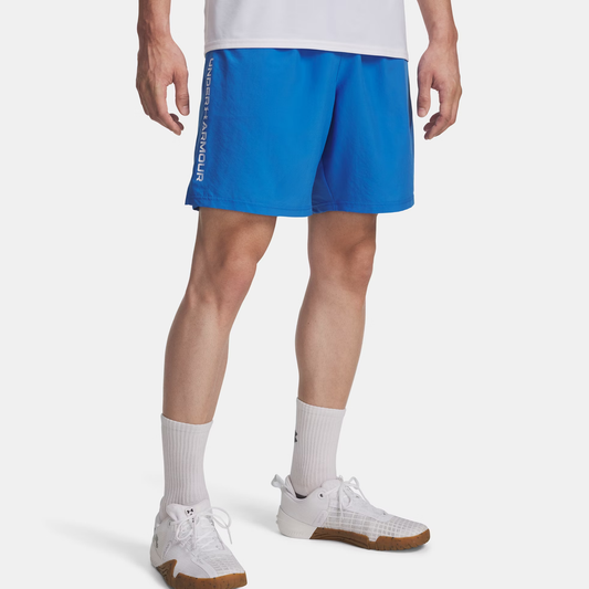 UNDER ARMOUR WOVEN WORDMARK SHORTS MENS