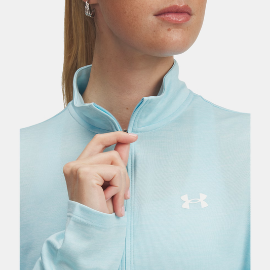 UNDER ARMOUR TECH 1/2 ZIP LONG SLEEVE TOP LADIES