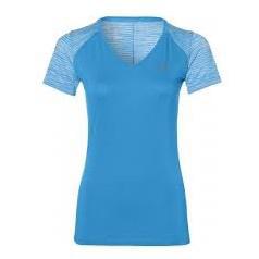 ASICS FUZEX V-NECK SS TOP LADIES