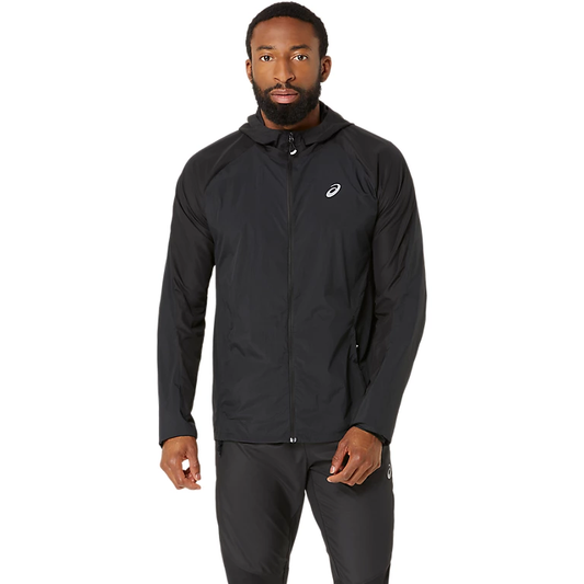 ASICS ROAD PACKABLE HOODIE JACKET MENS