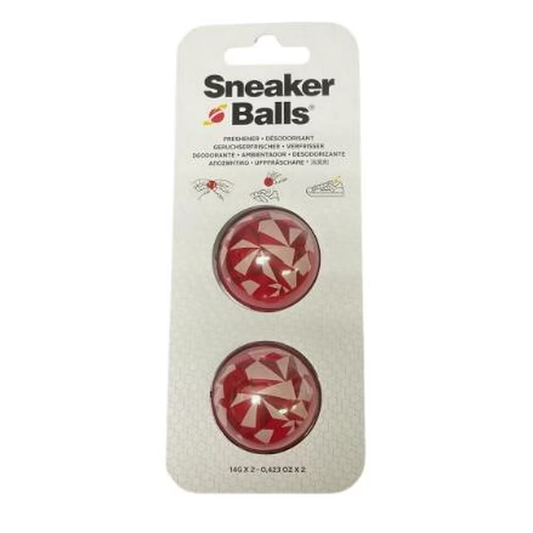 SNEAKER BALLS 2 PACK EDGY RED