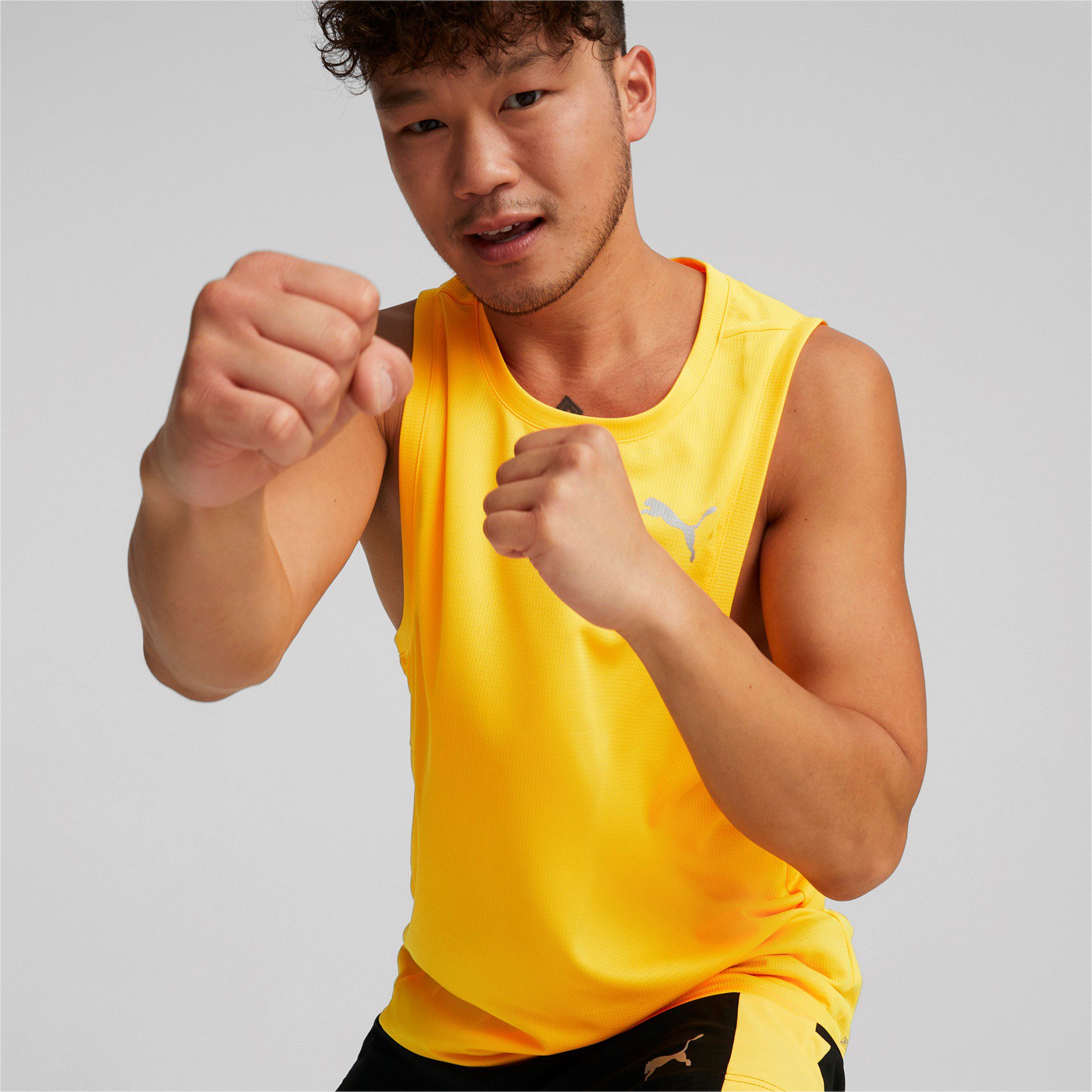 PUMA FAVOURITE SINGLET VEST MENS – Poobie Naidoo's