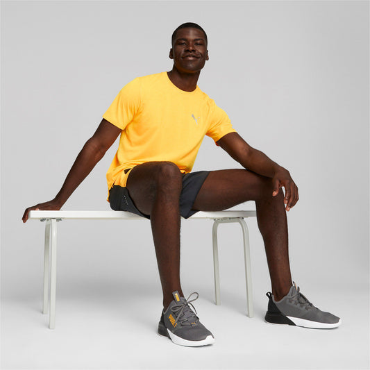 PUMA FAVORITE HEATHER SHORT SLEEVE TEE MENS