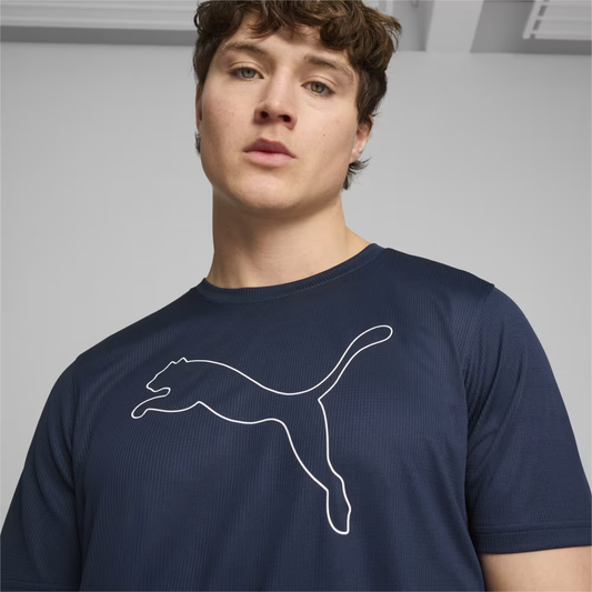 PUMA PERFORMANCE CAT SHORT SLEEVE TEE MENS