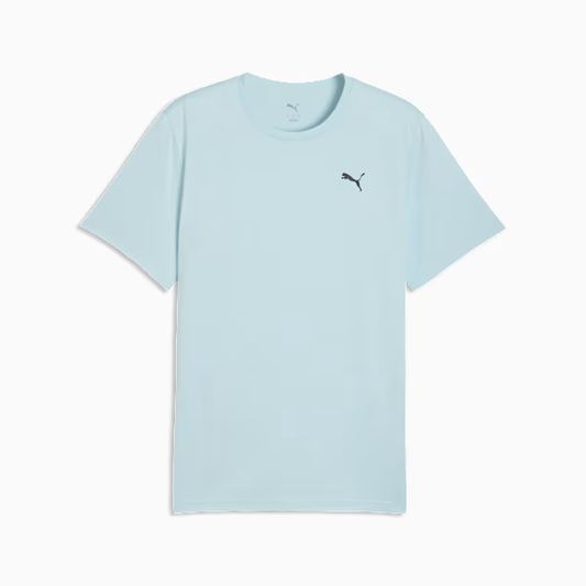 PUMA TRAIN ALL DAY SOLID CAT SHORT SLEEVE TEE MENS