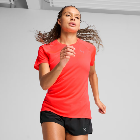 PUMA RUN VELOCITY SHORT SLEEVE TEE LADIES