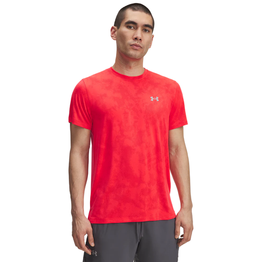 UNDER ARMOUR LAUNCH CAMO SHORT SLEEVE TEE MENS