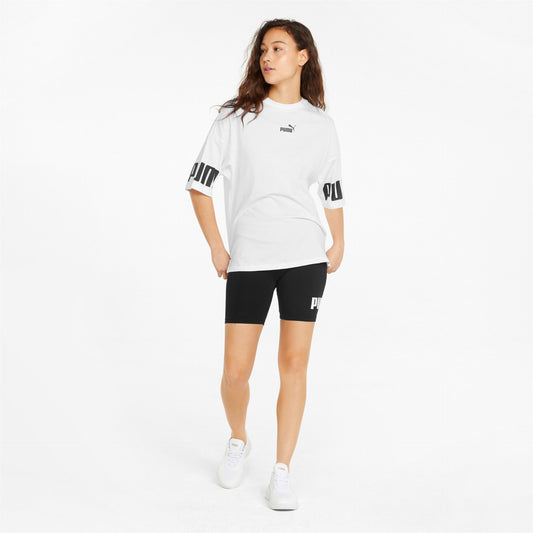 PUMA ESSENTIALS 7'' LOGO SHORT LEGGING TIGHTS LADIES