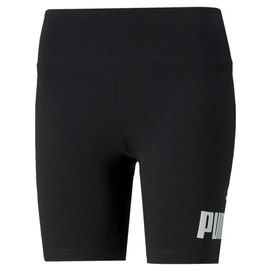 PUMA ESSENTIALS 7'' LOGO SHORT LEGGING TIGHTS LADIES