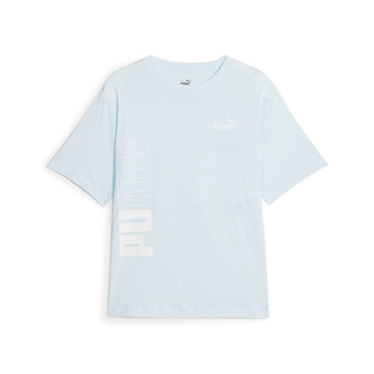PUMA POWER COLORBLOCK SHORT SLEEVE TEE LADIES