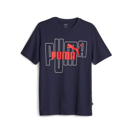PUMA GRAPHIC NO.1 LOGO SHORT SLEEVE TEE MENS