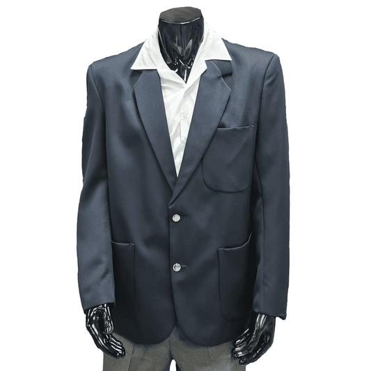 PLAIN SCHOOL BLAZER NO BADGE NAVY