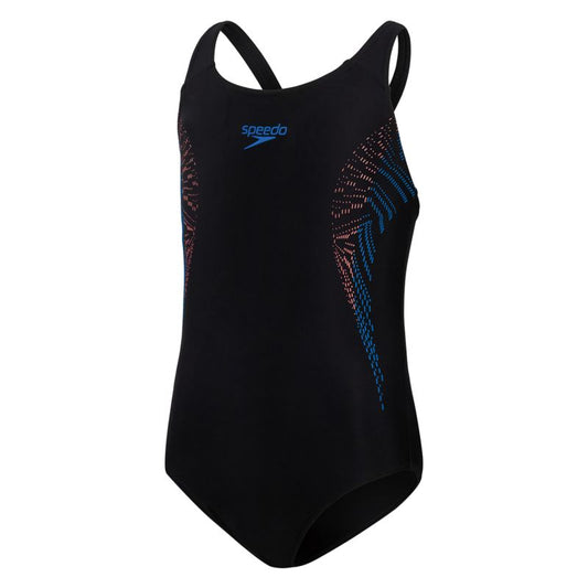 SPEEDO PLASTISOL PLACEMENT MUSCLEBACK COSTUME JUNIOR