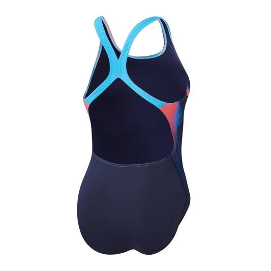 SPEEDO PLACEMENT DIGITAL POWERBACK COSTUME LADIES