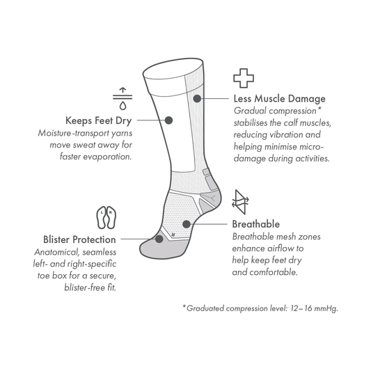 FALKE VITALIZER COMPRESSION SOCK