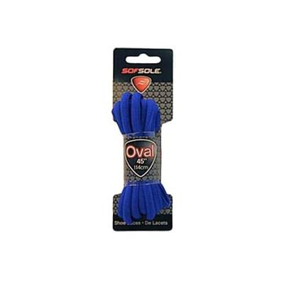 SOF-SOLE OVAL SHOE LACES 45'' ROYAL