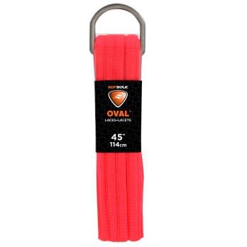 SOF-SOLE OVAL SHOE LACES 45'' CORAL