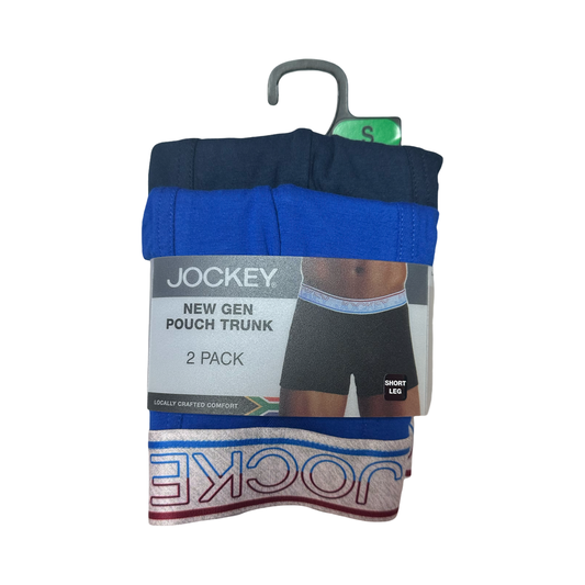 JOCKEY 2 PACK NEW GEN SHORT LEG TRUNK UNDERWEAR MENS