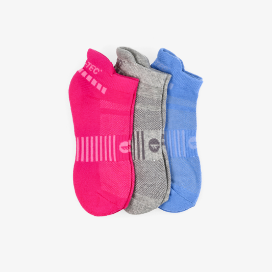 HI-TEC CUSHION SPORT 3 PACK SOCKS LADIES