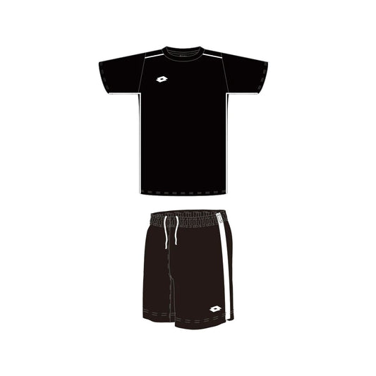 LOTTO DELTA FULL SOCCER KIT BLACK / WHITE