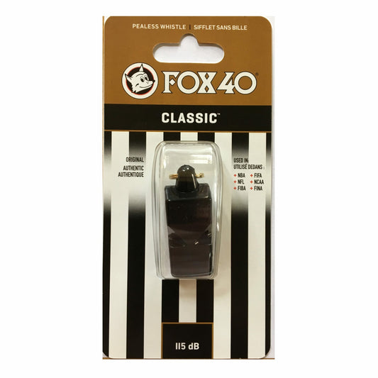 FOX40 CLASSIC WHISTLE BLACK