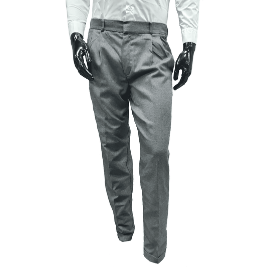PLAIN GREY SCHOOL PANT