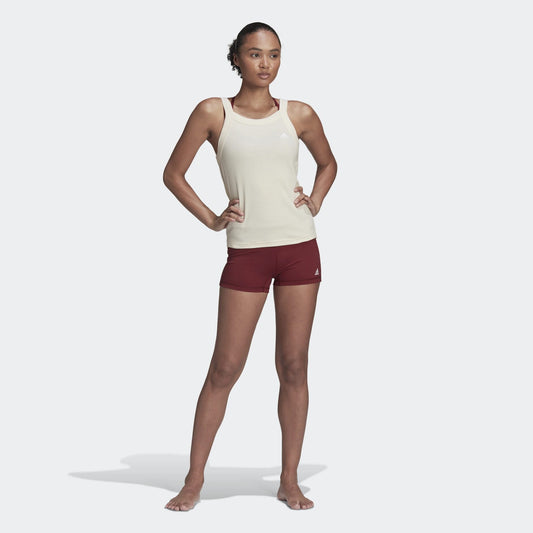 ADIDAS YOGA ESSENTIALS HIGH WAISTED SHORT TIGHTS LADIES