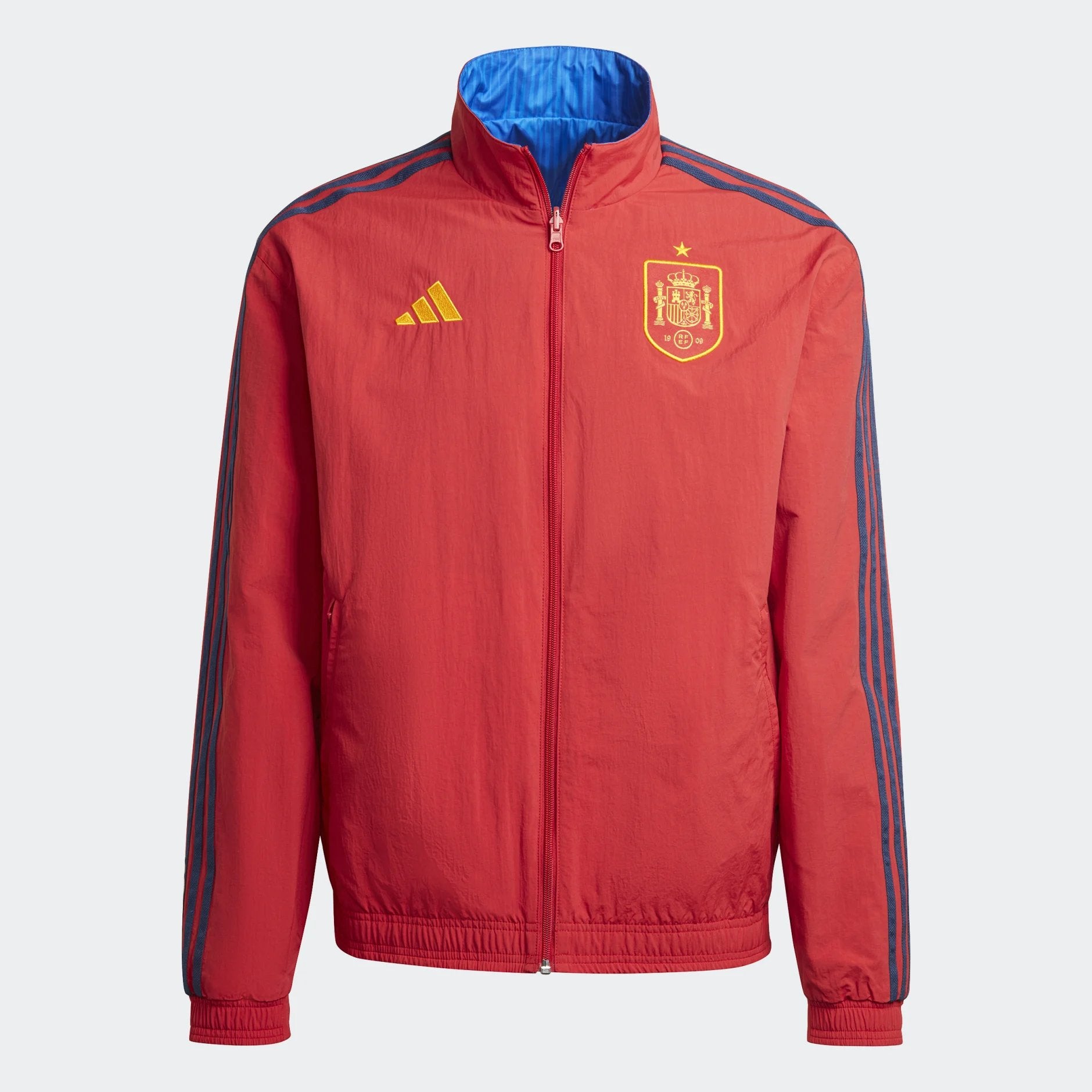 ADIDAS SPAIN ANTHEM REVERSIBLE JACKET WORLD CUP 2022 MENS – Poobie