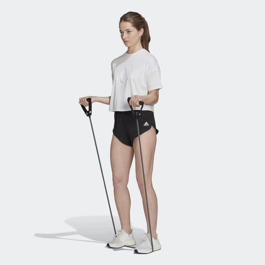 ADIDAS HYPERGLAM MINI SHORTS LADIES