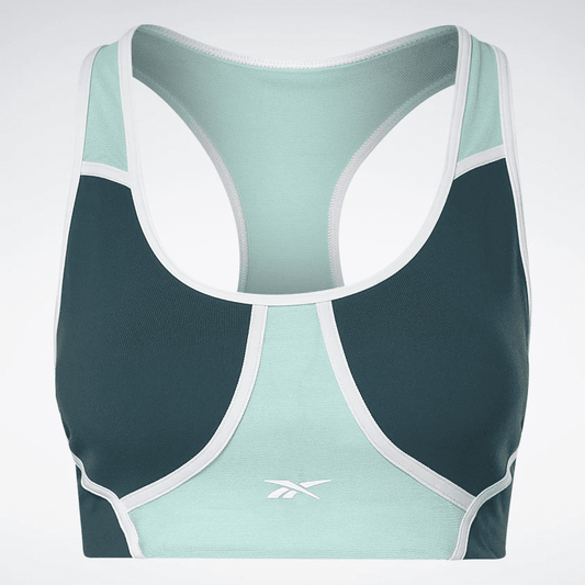 REEBOK LUX RACER COOLORBLOCKED PADDED BRA LADIES