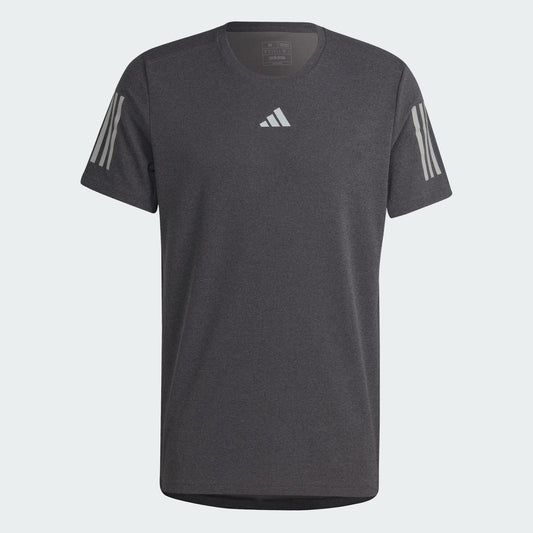 ADIDAS OWN THE RUN HEATHER SHORT SLEEVE TEE MENS