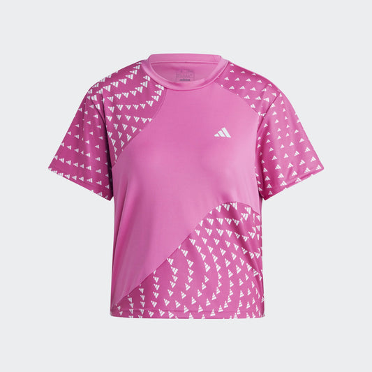 ADIDAS RUN IT BRAND LOVE TEE LADIES