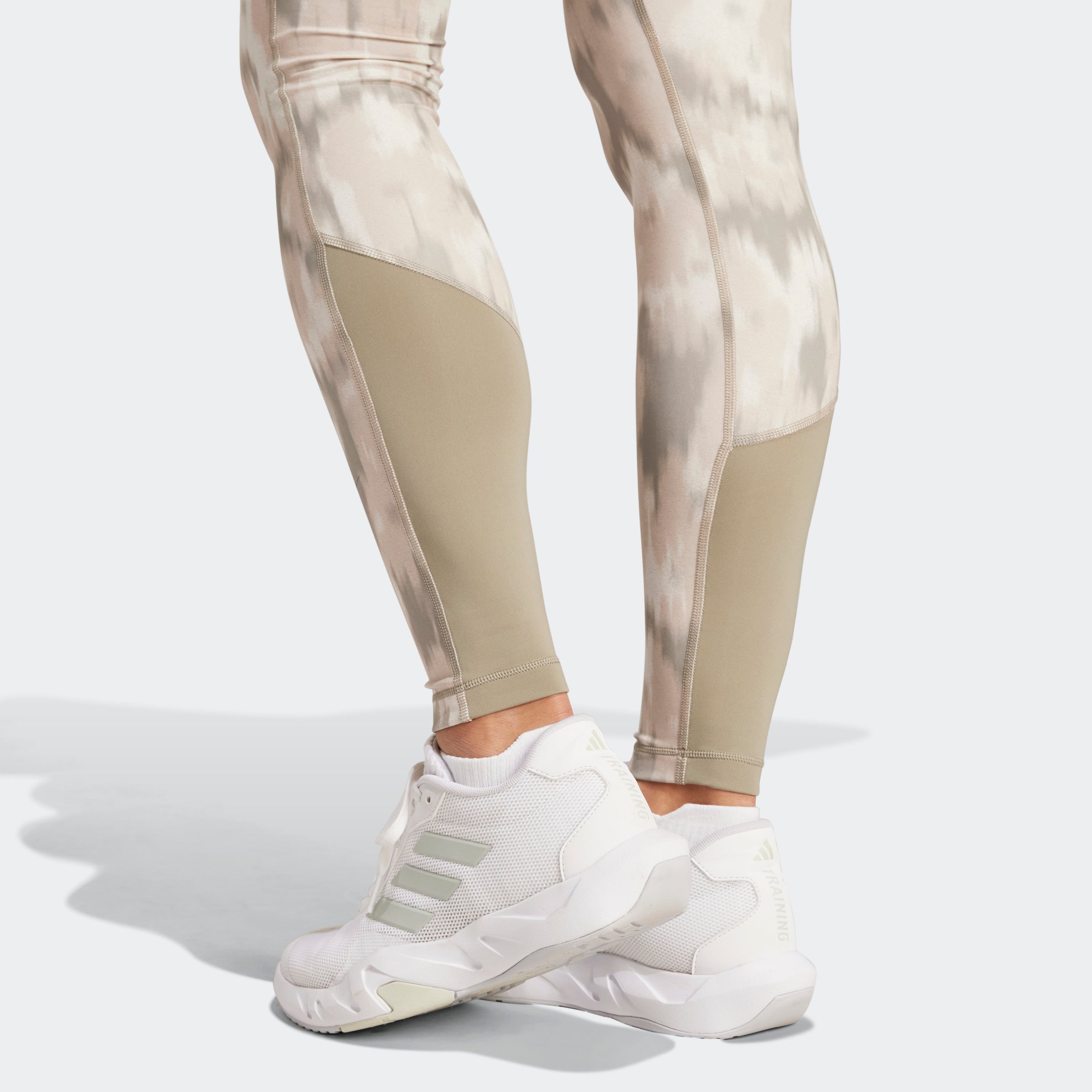 ADIDAS OPTIME ESSENTAIL ALL OVER PRINTED LEGGING TIGHTS LADIES