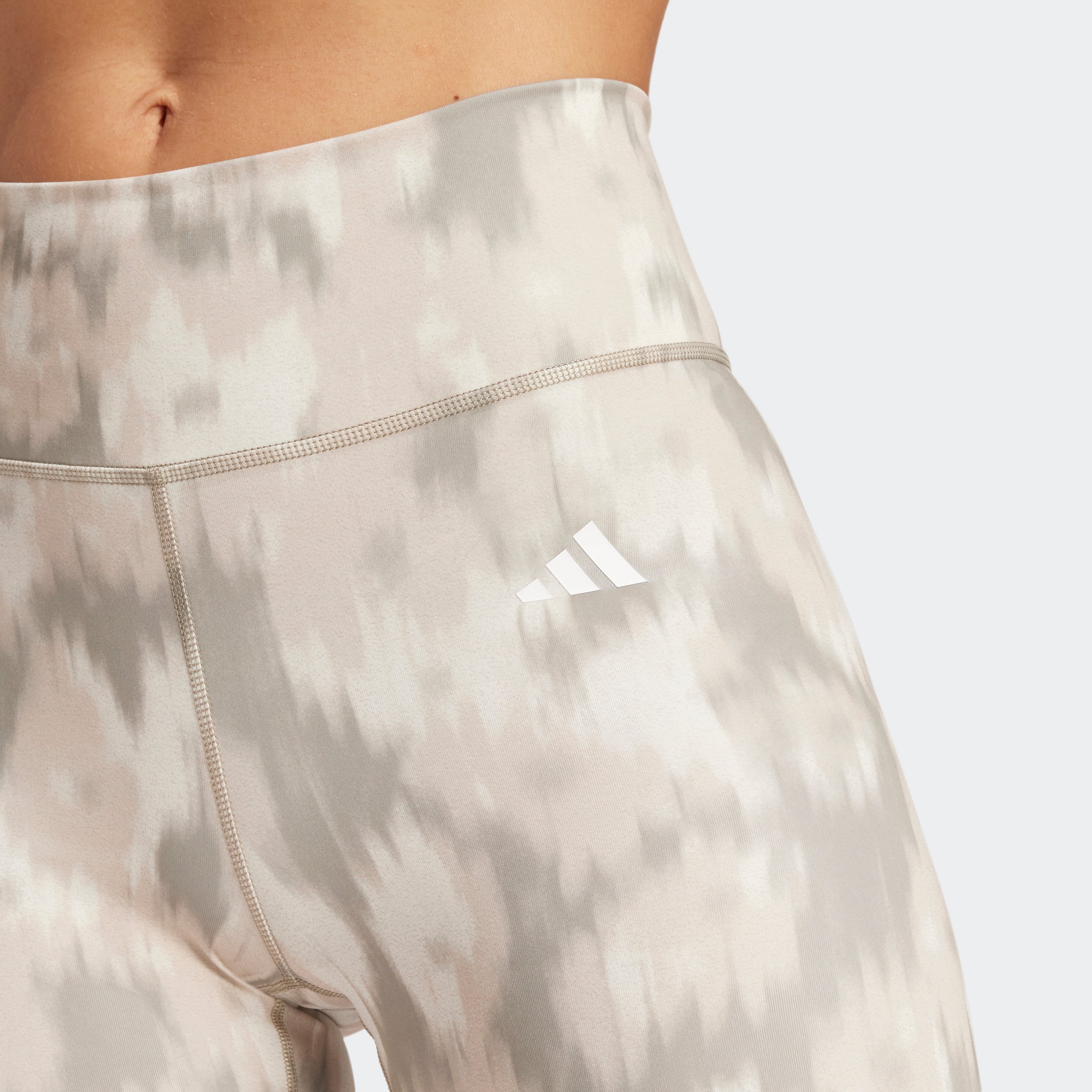 ADIDAS OPTIME ESSENTAIL ALL OVER PRINTED LEGGING TIGHTS LADIES
