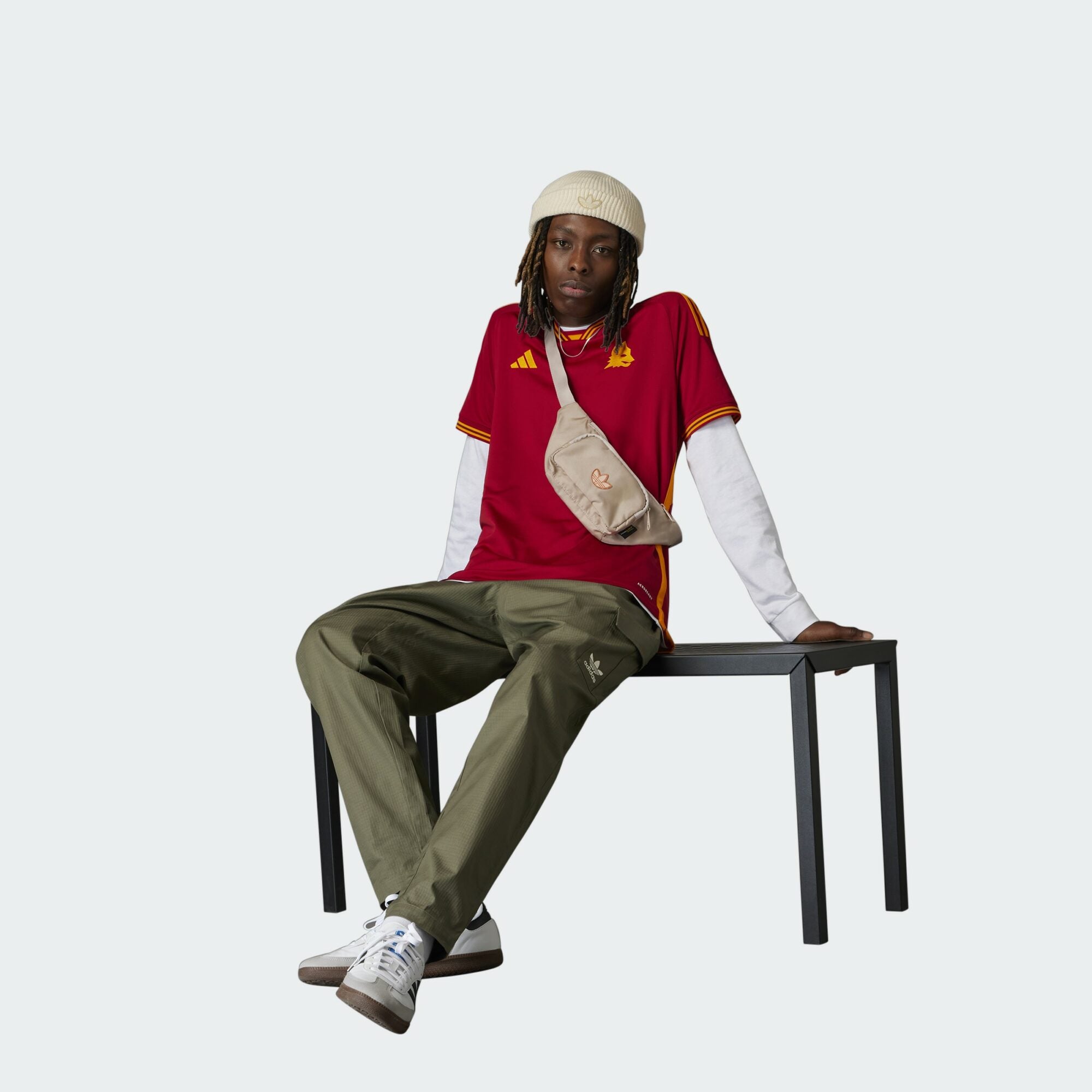 ADIDAS AS ROMA HOME REPLICA JERSEY 23/24 MENS – Poobie Naidoo's