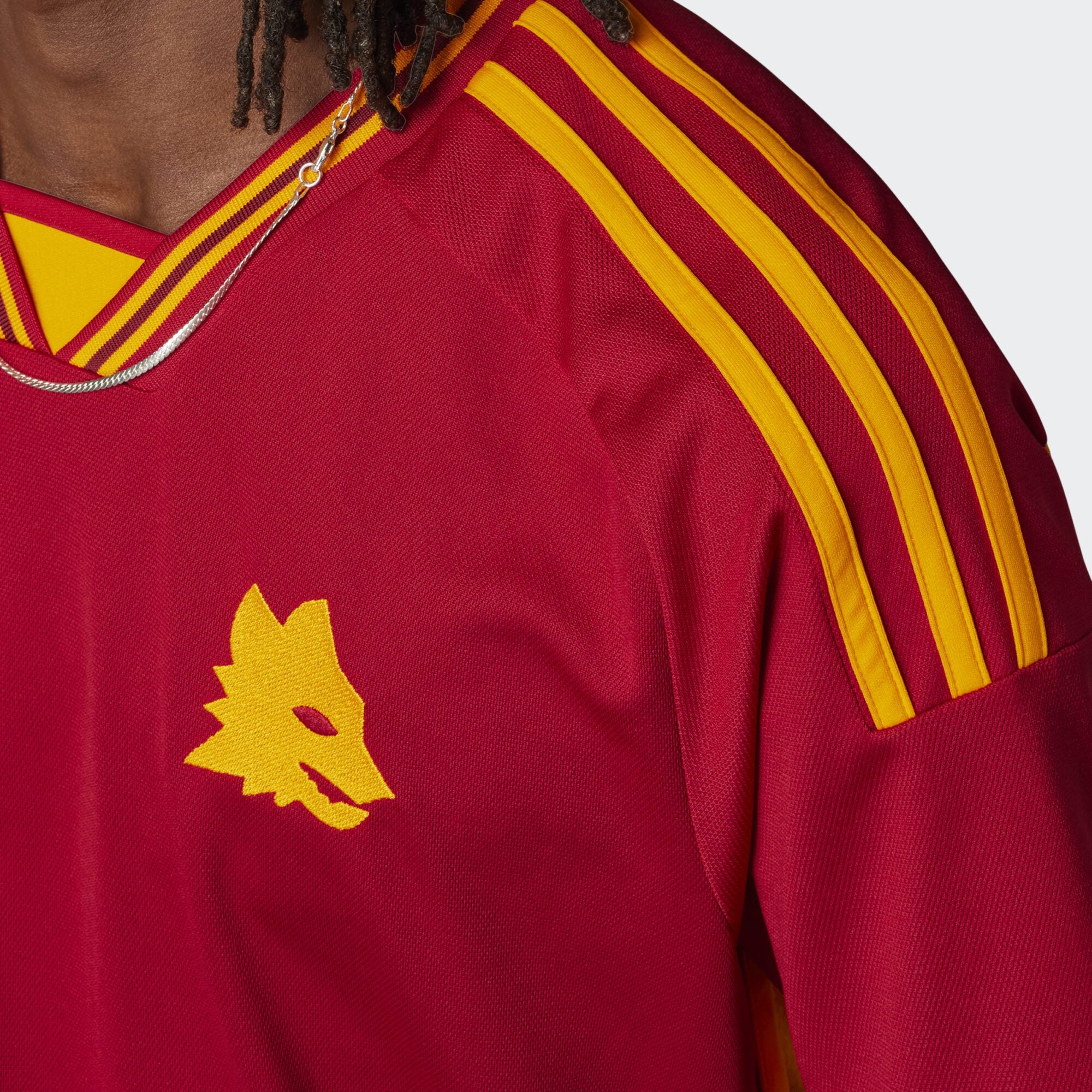ADIDAS AS ROMA HOME REPLICA JERSEY 23/24 MENS – Poobie Naidoo's