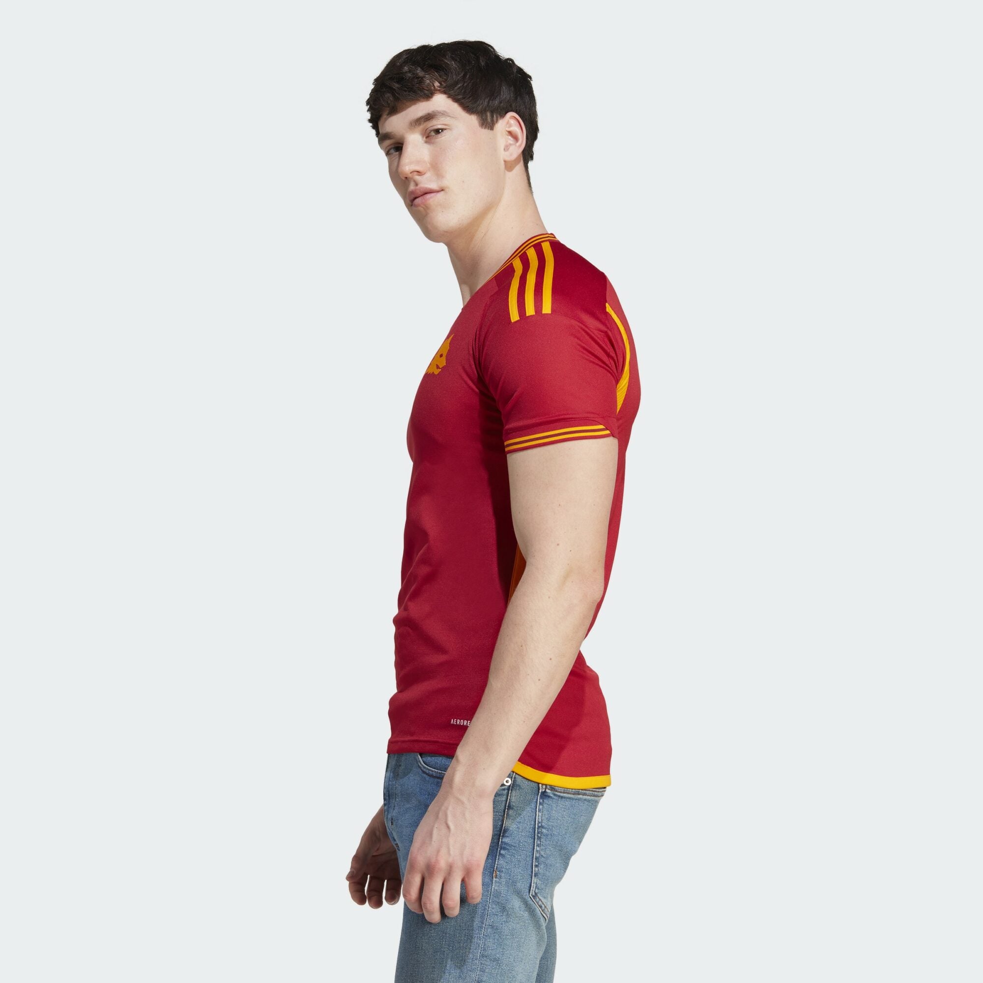ADIDAS AS ROMA HOME REPLICA JERSEY 23/24 MENS – Poobie Naidoo's