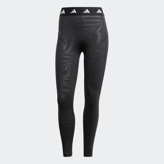 ADIDAS TECHFIT PRINTED 7/8 LEGGINGS TIGHTS LADIES