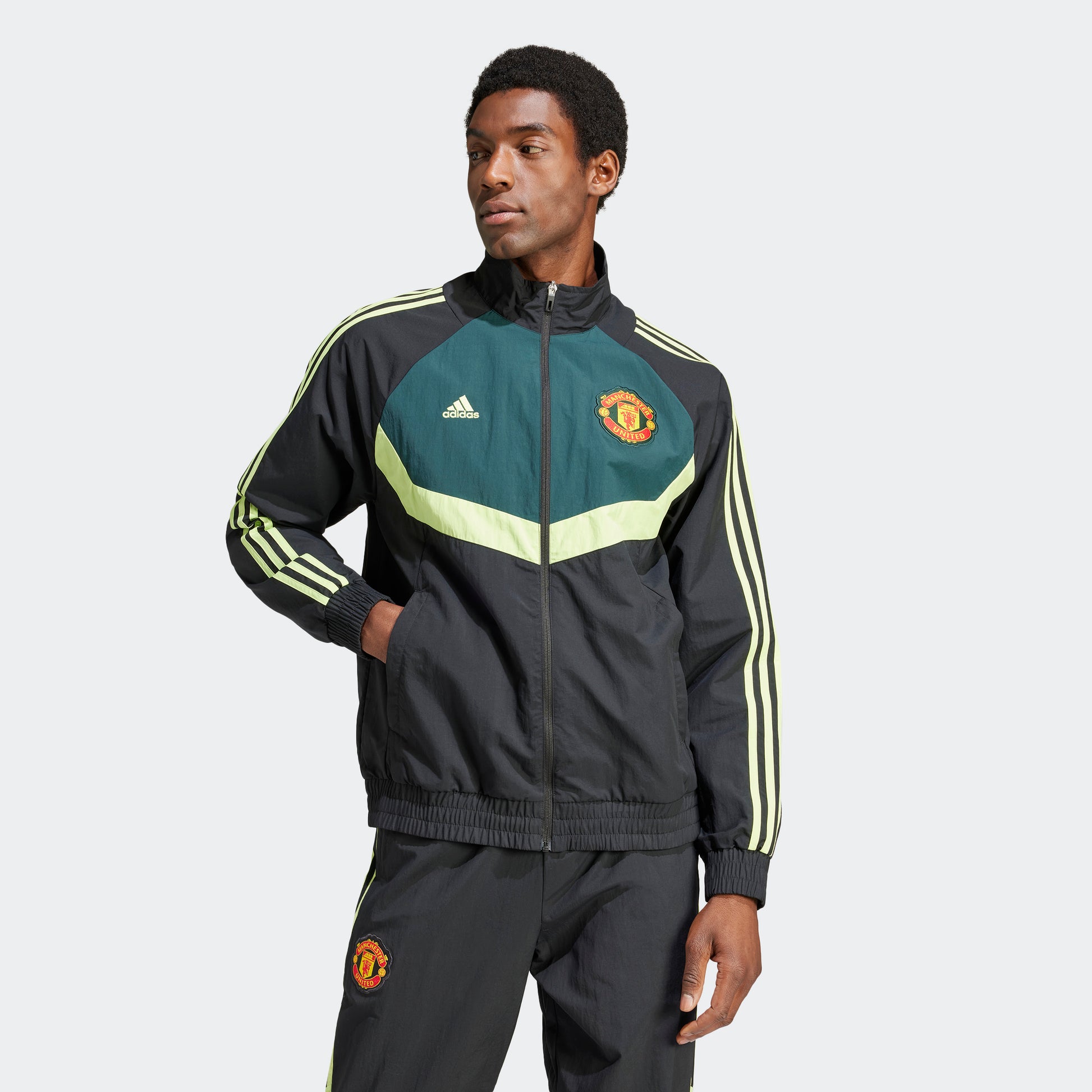 ADIDAS MANCHESTER UNITED WOVEN TRACK JACKET MENS – Poobie Naidoo's