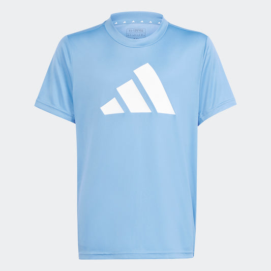 ADIDAS TRAIN ESSENTIALS AEROREADY LOGO REGULAR-FIT TEE JUNIOR