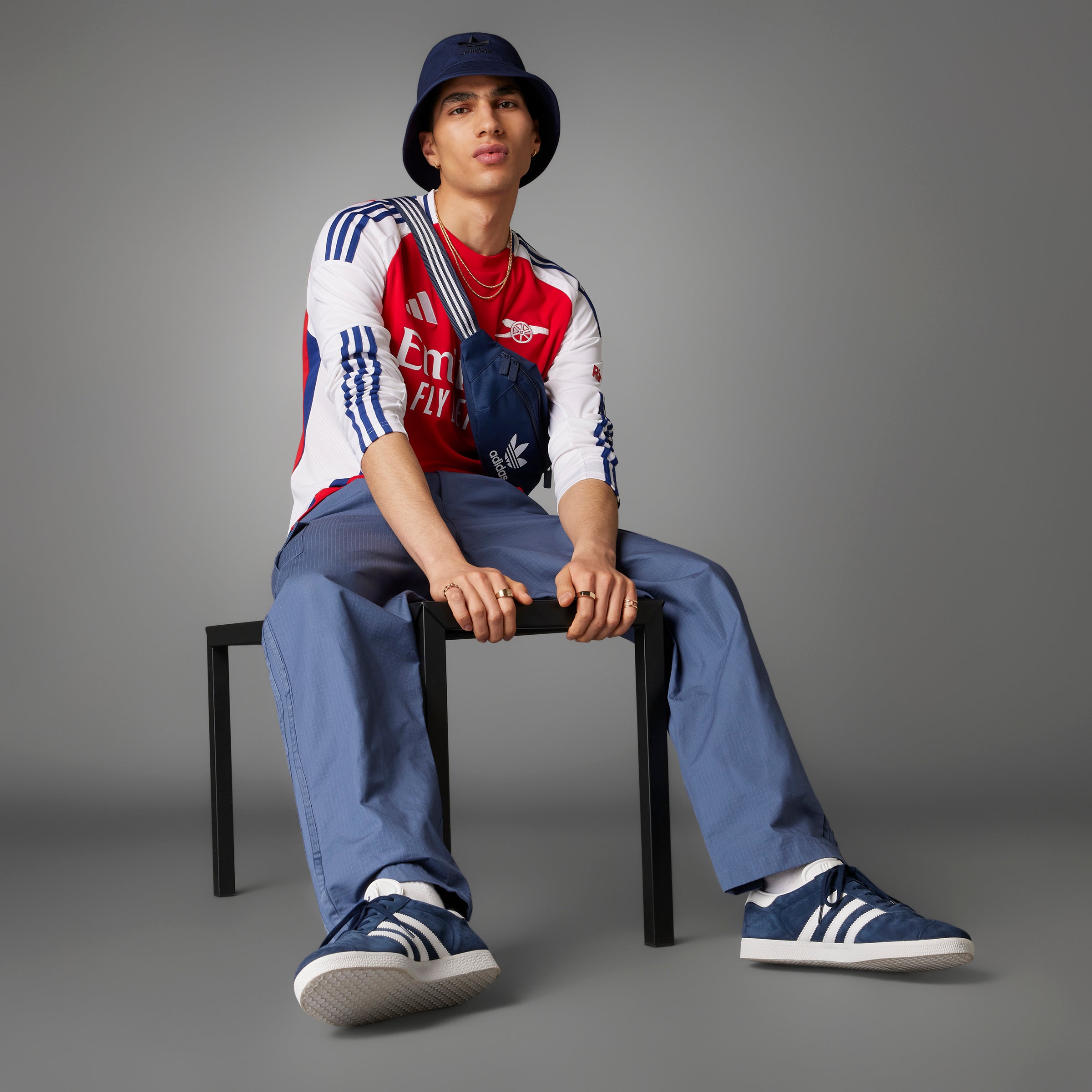 ADIDAS ARSENAL HOME REPLICA LONG SLEEVE JERSEY 24/25 MENS – Poobie