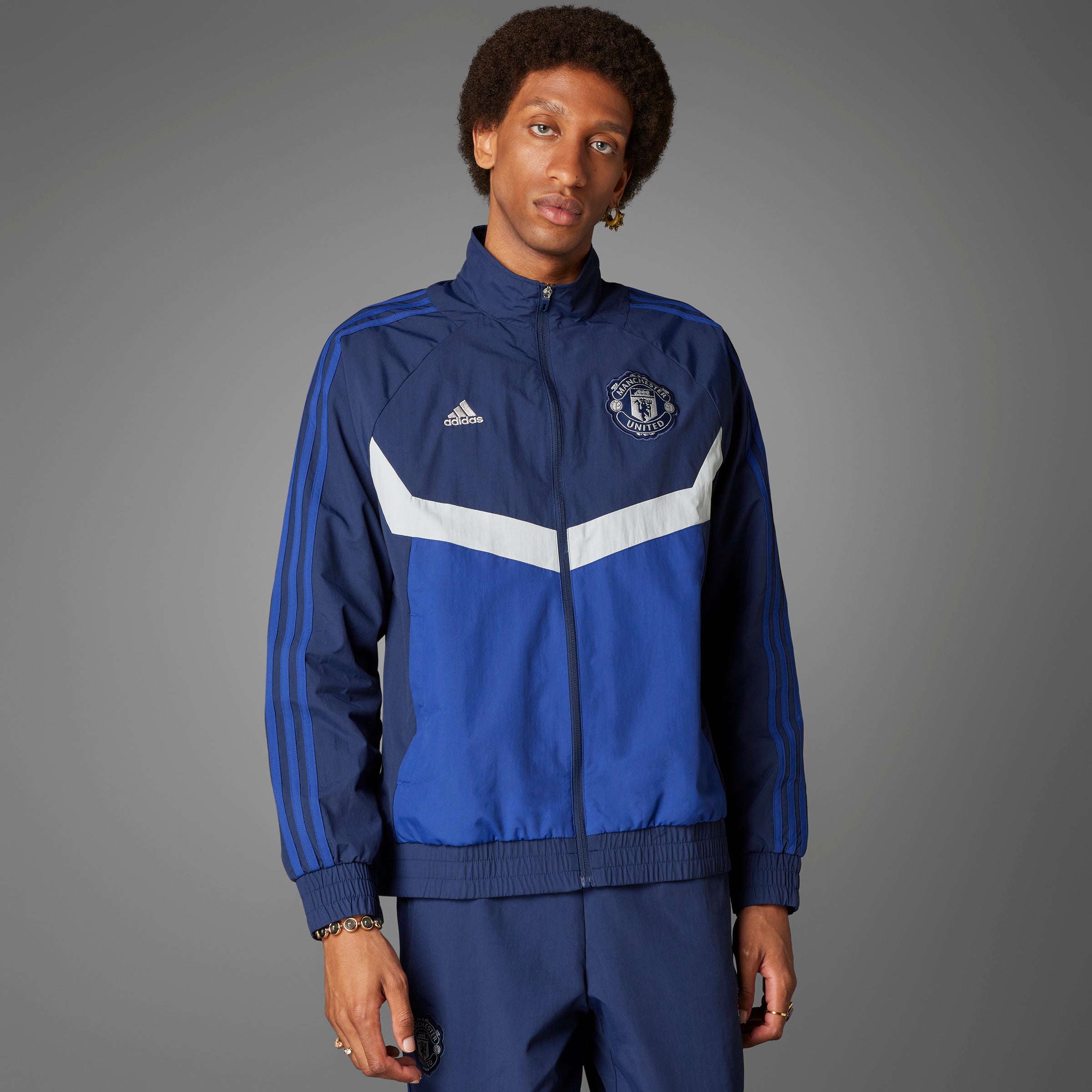 ADIDAS MANCHESTER UNITED SEASONAL TRACK JACKET 24/25 MENS – Poobie